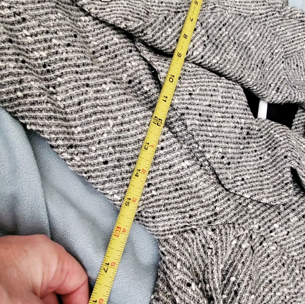 Peggy Jennings dress coat lined in silk, crystal buttons couture hand made - Picture 7 of 14